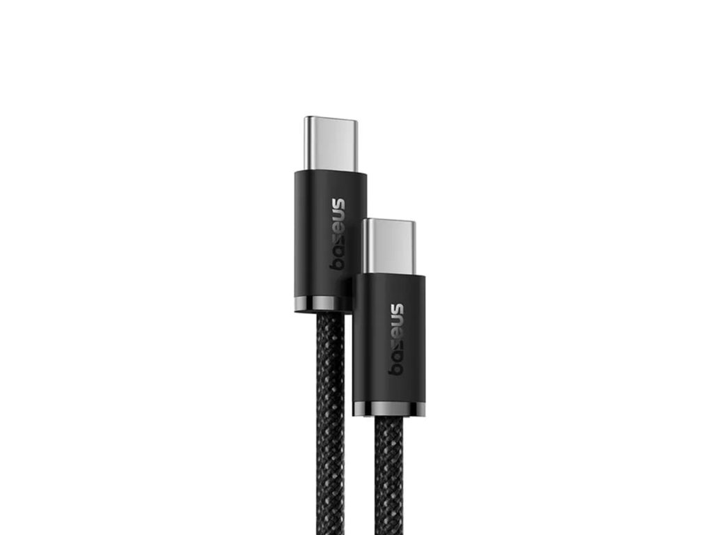 Baseus - Data Cable Dynamic 3 Series (P10367000111-01) - Type-C to Type-C, Fast Charging 100W, 480Mbps, 2m - Black