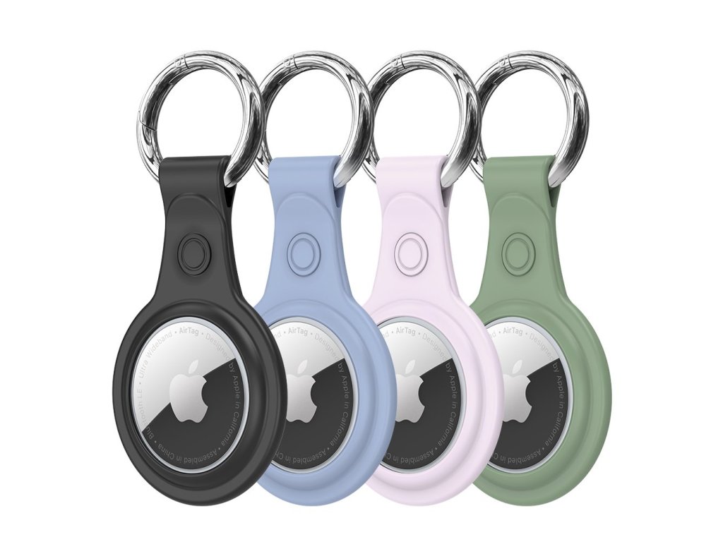 Dux Ducis - 4 ks Puzdro Apple AirTag - Viacfarebné