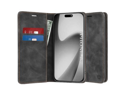 Techsuit - Confy Cover ochranný obal na iPhone 17 – čierny