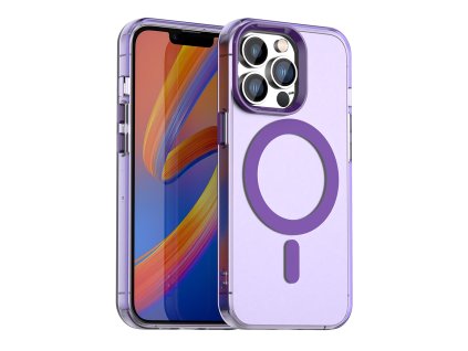 Techsuit - CandyCase MagSafe ochranný obal na iPhone 13 Pro Max - fialové