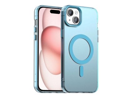 Techsuit - CandyCase MagSafe ochranný obal na iPhone 15 Plus - modré