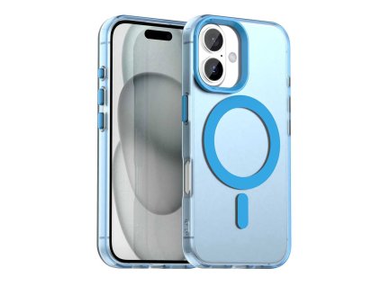 Techsuit - CandyCase MagSafe ochranný obal na iPhone 16 Plus - modré