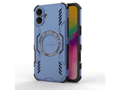 Techsuit - ArmorMag ochranný obal na iPhone 16 - modré