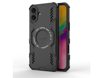 Techsuit - ArmorMag ochranný obal na iPhone 16 Plus - čierne