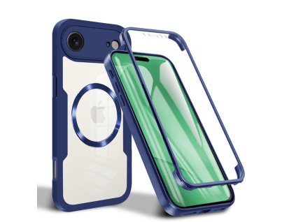 Techsuit - ColorVerse 360 MagSafe obal + ochrana displeja na iPhone 17 Air - modrý