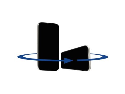 ANANK - 2.5D 360° Privacy ochranné sklo pre iPhone 15 - čierna