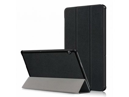 Techsuit Foldpro ochranné puzdro pre - Huawei Mediapad T5 10.1 (2018 - W09/W19/L03/L09) - čierna