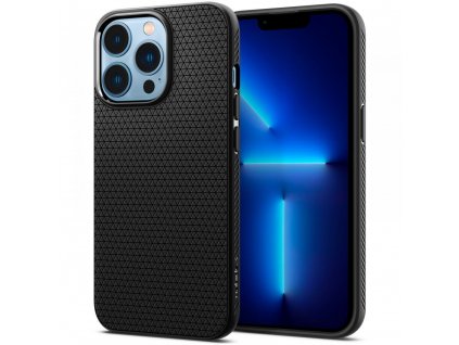 Spigen Liquid Air ochranný kryt na - iPhone 13 pro Max - čierny