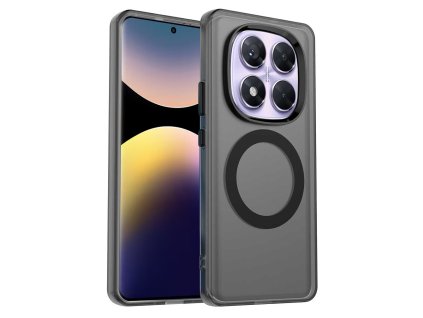 Techsuit - CandyCase MagSafe ochranný obal na Xiaomi Redmi Note 14 Pro 4G - čierne