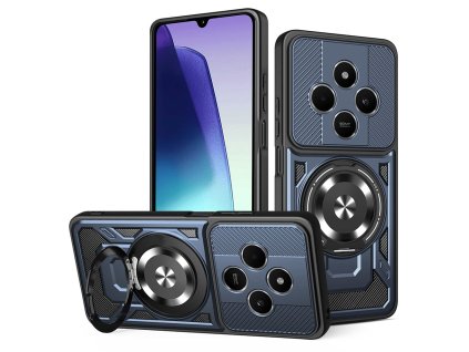 Techsuit - RuggedCam ochranný obal na Xiaomi Redmi 14C / Poco C75 - modrý