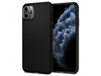 Spigen Liquid Air ochranný kryt na - iPhone 11 pro - čierny