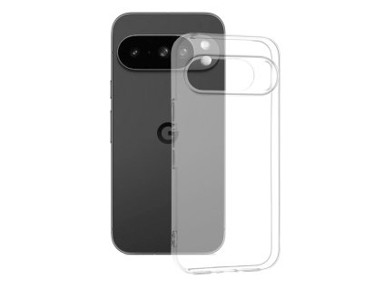 Techsuit – Clear Silicone obal na Google Pixel 10 Pro XL – priehľadný