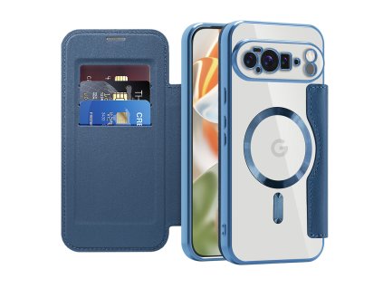 Techsuit – SmartMag Book Case knižkové puzdro na Google Pixel 10 Pro XL – modré