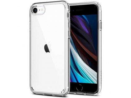 Spigen Ultra Hybrid ochranný obal na - iPhone 7 / 8 / SE 2, SE 2020 / SE 3, SE 2022 - transparentná