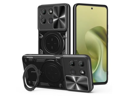 Techsuit – CamGuard Pro odolný obal na Motorola Moto G86 – čierny