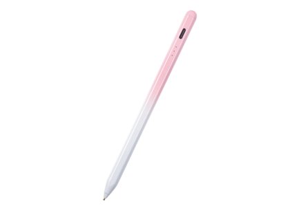 Techsuit – Stylus Pen S3 dotykové pero na telefóny a tablety, univerzálne, aktívne, Type-C, rýchle nabíjanie, 130 mAh – ružové