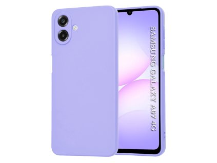 Techsuit – SoftFlex obal na Samsung Galaxy A07 4G – svetlofialový