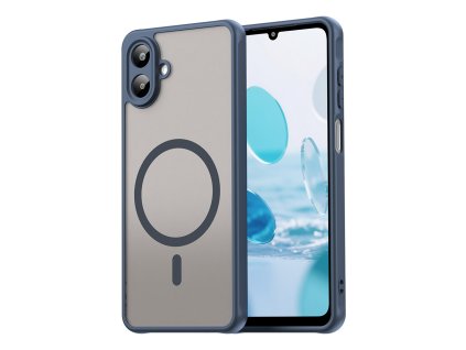 Techsuit – HaloFrost II MagSafe obal na Samsung Galaxy A07 4G – tmavomodrý