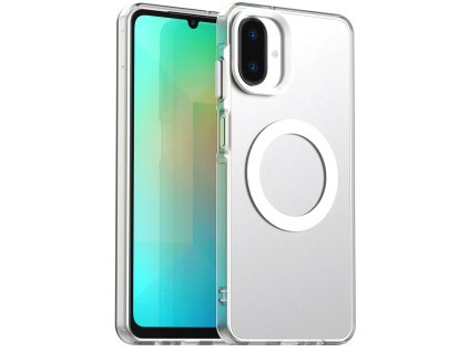 Techsuit – CandyCase MagSafe obal na Samsung Galaxy A07 4G – biely