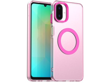 Techsuit – CandyCase MagSafe obal na Samsung Galaxy A07 4G – ružový
