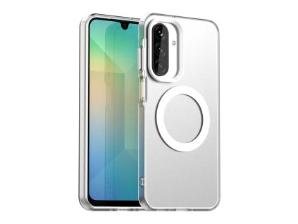 Techsuit – CandyCase MagSafe obal na Samsung Galaxy A17 5G – biely