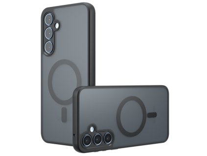 Techsuit – PureFrost MagSafe obal na Samsung Galaxy A35 5G – matný čierny