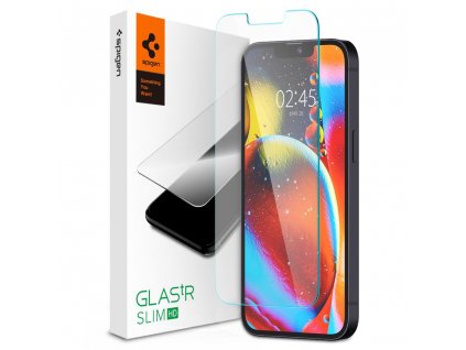Spigen Glas.tR Slim ochranné sklo na - iPhone 13 pro Max / 14 Plus - transparentná