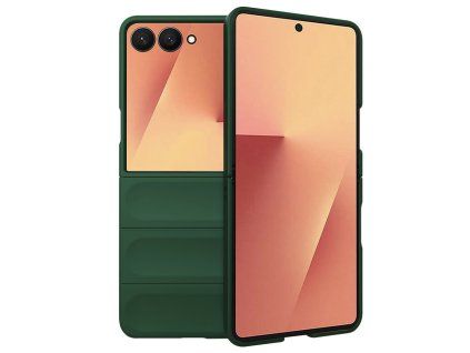Techsuit – Magic Shield obal na Samsung Galaxy Z Flip7 – zelený