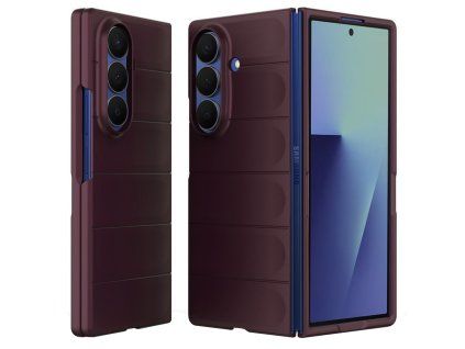 Techsuit – Magic Shield obal na Samsung Galaxy Z Fold7 – bordový