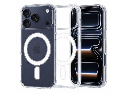 Techsuit – MagSafe Pro obal na iPhone 17 Pro – priehľadný