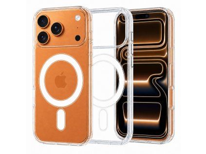 Techsuit – MagSafe Pro obal na iPhone 17 Pro Max – priehľadný