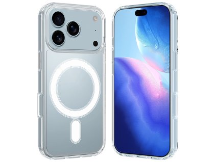 Techsuit – MagSafe Pro obal na iPhone 17 Pro Max – priehľadný