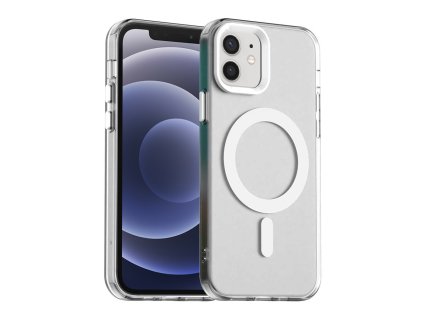 Techsuit – CandyCase MagSafe obal na iPhone 12 / iPhone 12 Pro – biely