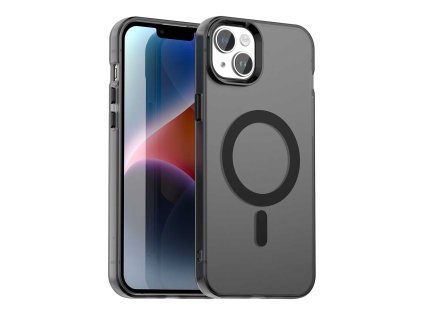 Techsuit – CandyCase MagSafe obal na iPhone 14 – čierny