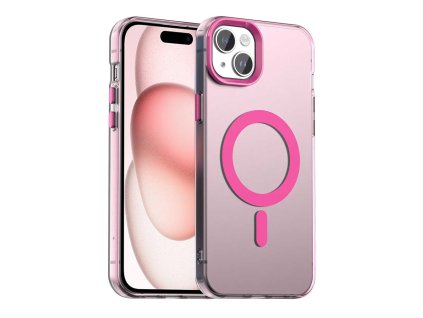 Techsuit – CandyCase MagSafe obal na iPhone 15 – ružový