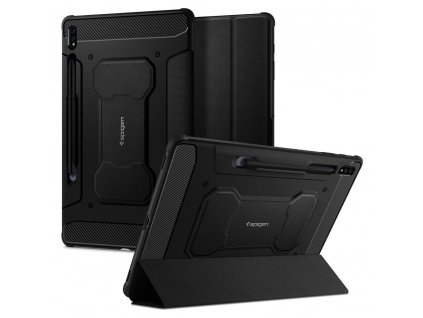 Spigen Rugged Armor PRO ochranný obal pre - Samsung Galaxy Tab S7 / S8 11,0" - čierny