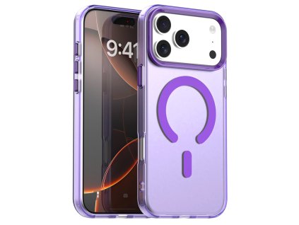 Techsuit – CandyCase MagSafe obal na iPhone 17 Pro Max – fialový