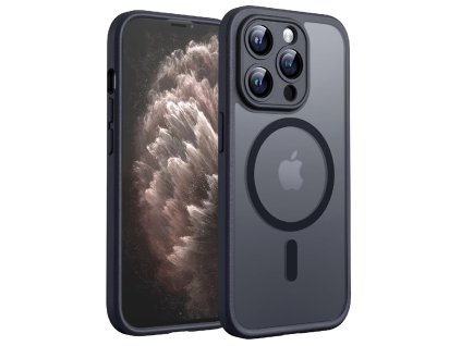 Techsuit – PureFrost MagSafe obal na iPhone 11 Pro – matný čierny