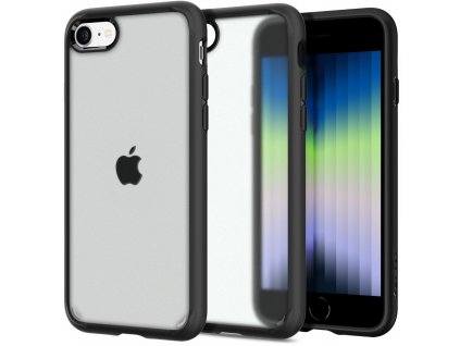 Spigen Ultra Hybrid ochranný obal na - iPhone 7 / 8 / SE 2, SE 2020 / SE 3, SE 2022 - Frost čierna