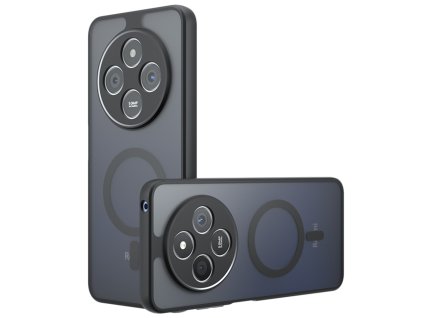 Techsuit – PureFrost MagSafe obal na Xiaomi Redmi 14C – matný čierny