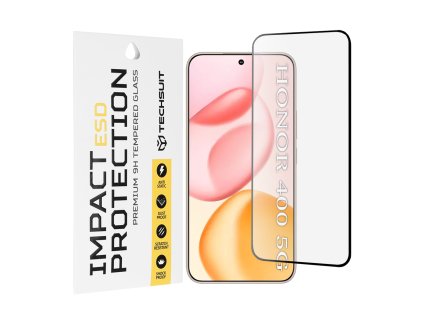 Techsuit – ESD ochranné tvrdené sklo na Honor 400 – čierne
