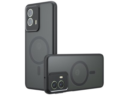 Techsuit – PureFrost MagSafe obal na Motorola Edge 50 Fusion – matný čierny