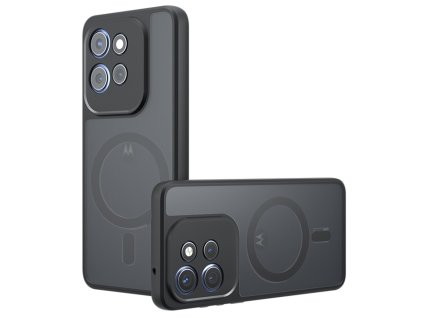Techsuit – PureFrost MagSafe obal na Motorola Edge 50 Neo / Motorola ThinkPhone 25 – matný čierny