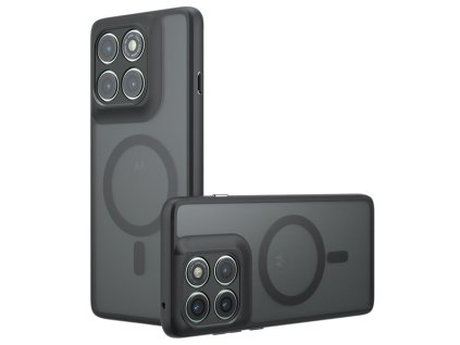 Techsuit – PureFrost MagSafe obal na Motorola Edge 60 Pro – matný čierny
