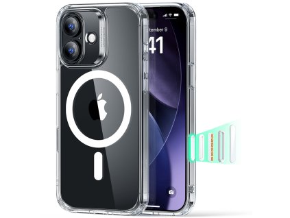 ESR - Classic Hybrid HaloLock ochranný obal na iPhone 17 - priehľadný