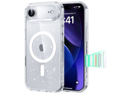 ESR - Classic Hybrid HaloLock ochranný obal na iPhone 17 Air - priehľadný s leskom