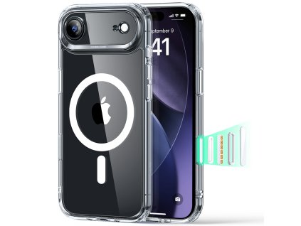 ESR - Classic Hybrid HaloLock ochranný obal na iPhone 17 Air - priehľadný