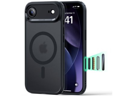 ESR - Classic Hybrid HaloLock ochranný obal na iPhone 17 Air - matný čierny