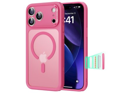ESR - Classic Hybrid HaloLock ochranný obal na iPhone 17 Pro Max - matný ružový