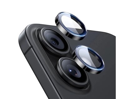 ESR - Armorite ochrana kamery (2 kusy) pre iPhone 16 / iPhone 16 Plus / iPhone 17 - čierna